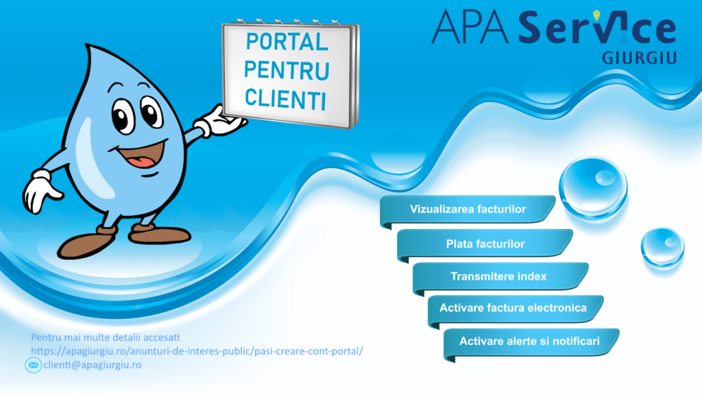 Portalul APA SERVICE – un serviciu rapid și gratuit chiar din confortul casei