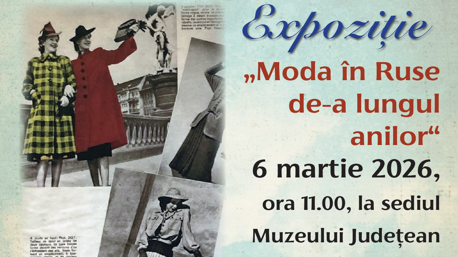 Muzeul judeţean „Teohari Antonescu” marchează ziua de 8 Martie prin două expoziţii