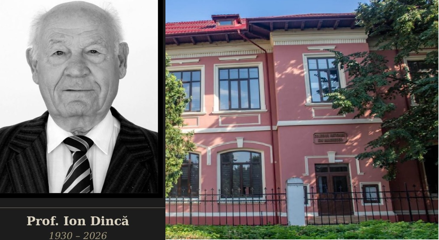 In memoriam profesor Ion DINCĂ: „Am avut onoarea ca timp de o viaţă să am mentori şi colegi de excepţie”