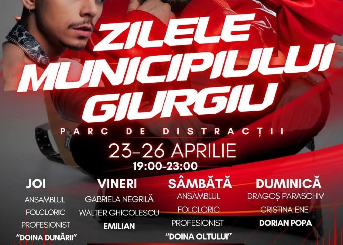 Zilele Municipiului Giurgiu. Patru zile de distracţie şi voie bună