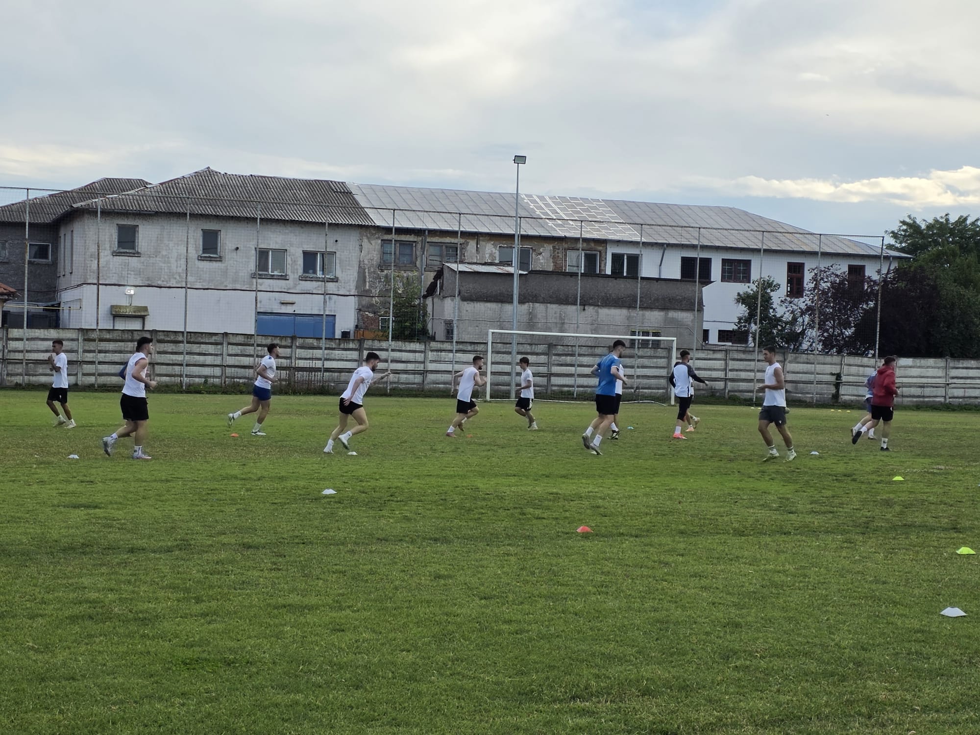 Echipa CS Academia de Fotbal Dunărea 1948 Giurgiu a început antrenamentele